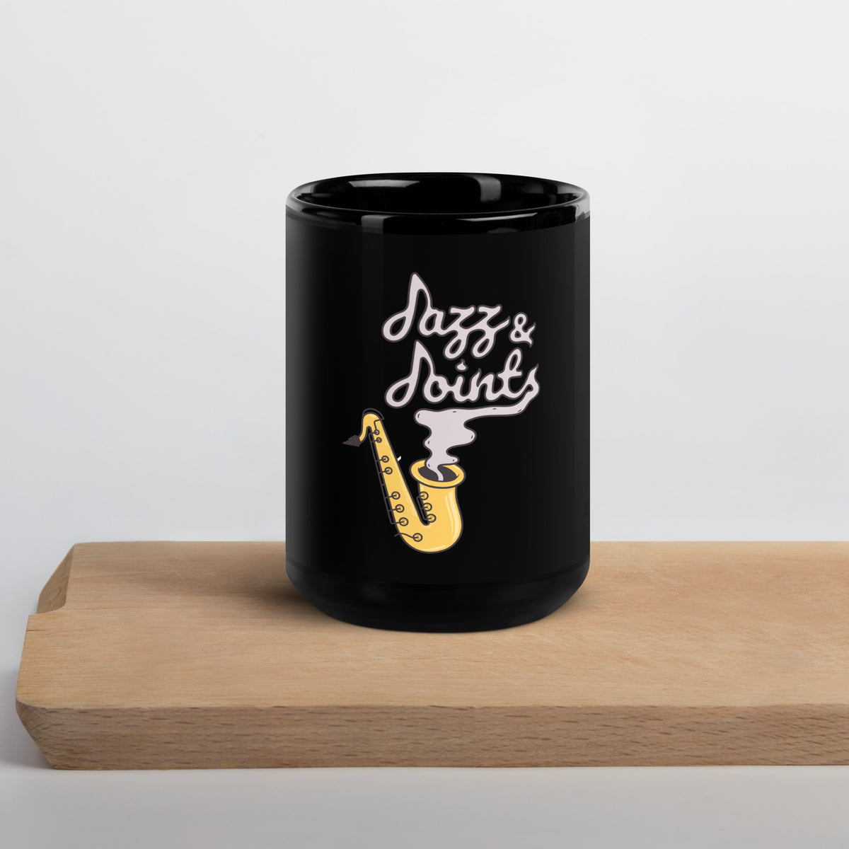 Black Glossy Mug